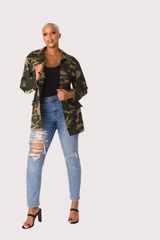Camo Utility Jacket- 81887
