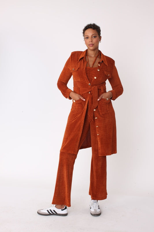 Luxe Corduroy Three-Piece Set - 82664