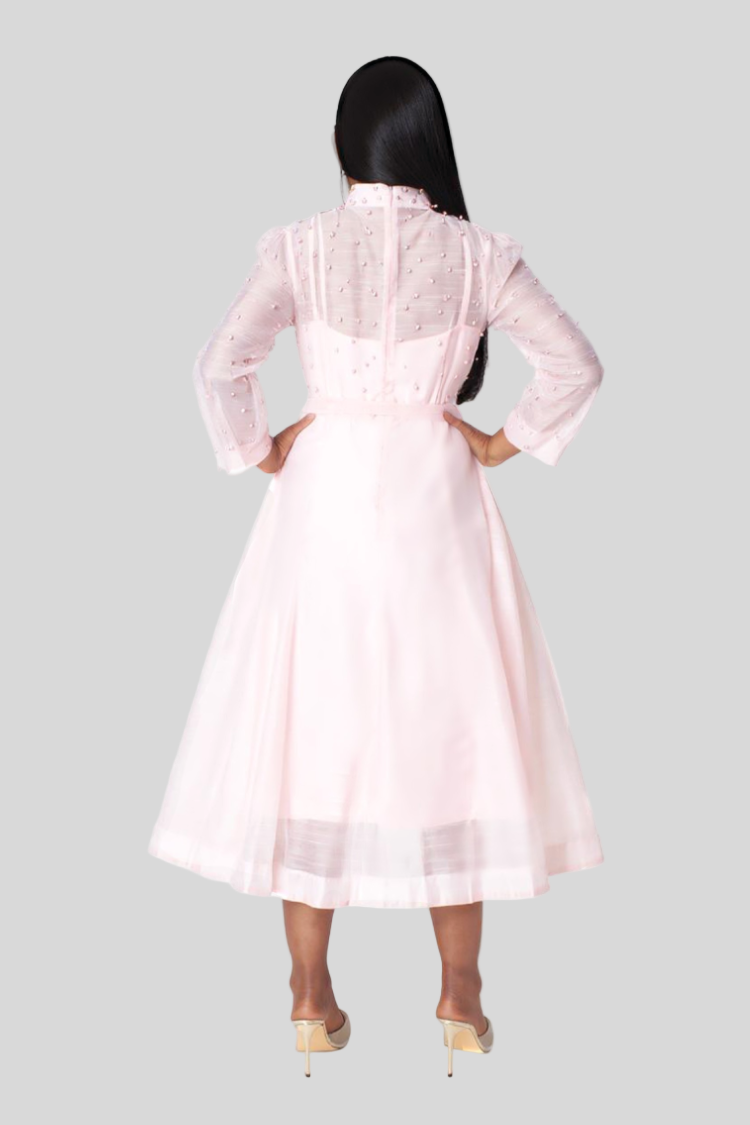 Spring Pearl Dress -82791