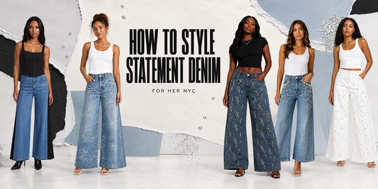 How to Style Statement Denim: 6 Looks That Do the Most
