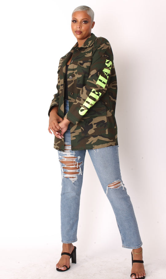 Camo Utility Jacket- 81887