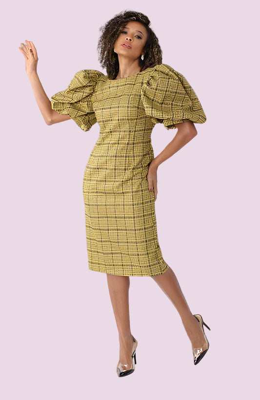 MUSTARD PLAID