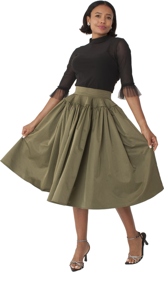 Full Circle Taffeta Skirt - 82650