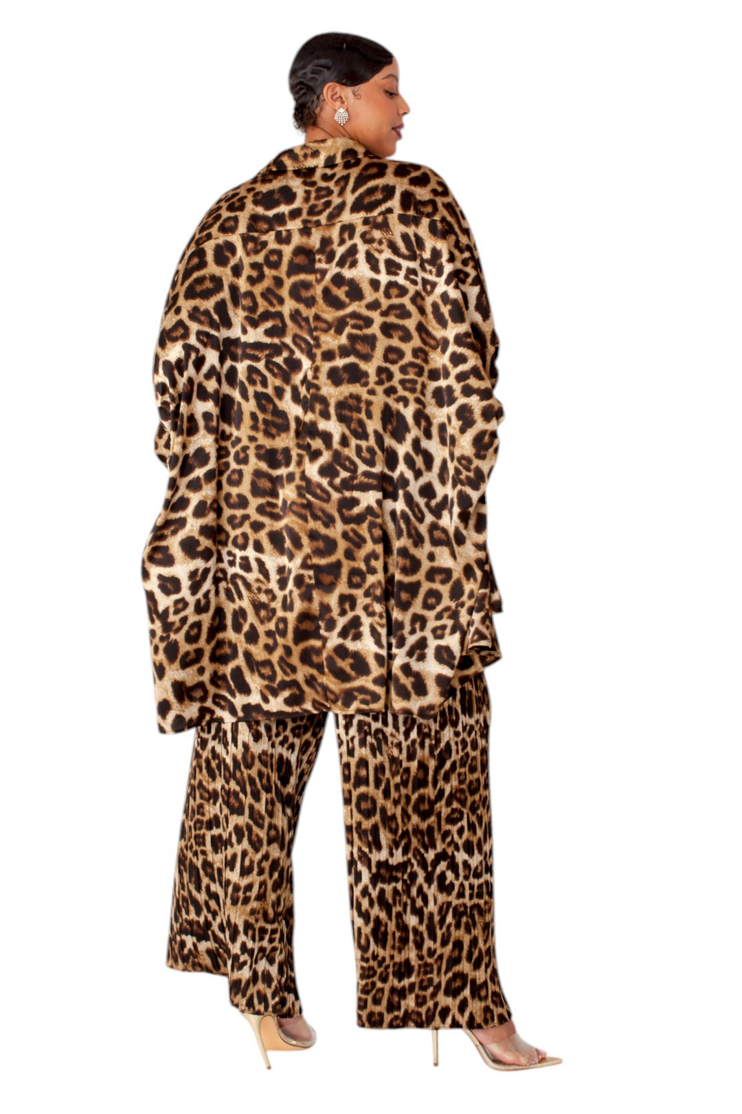 Leopard Print 2-Piece Outfit- 82797