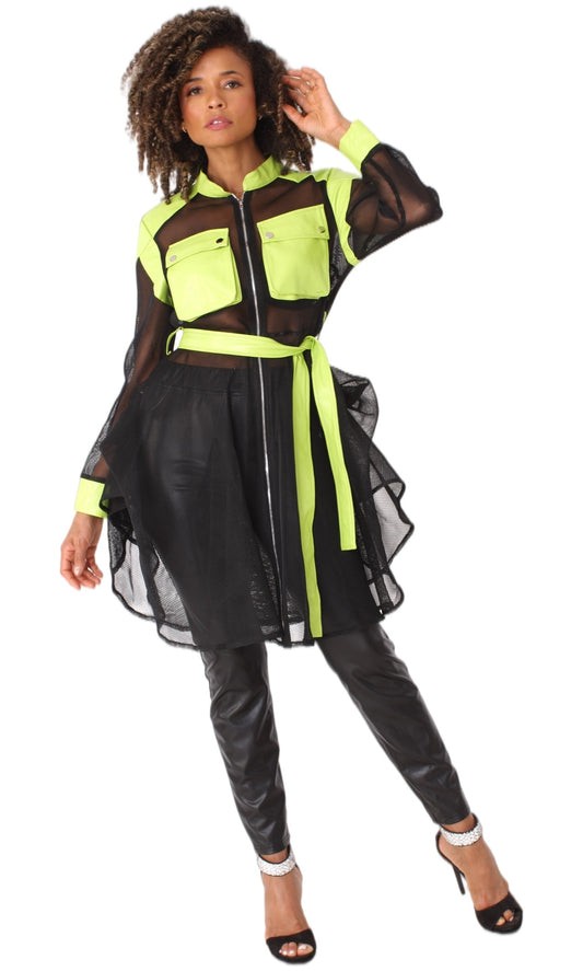 LIME/BLACK
