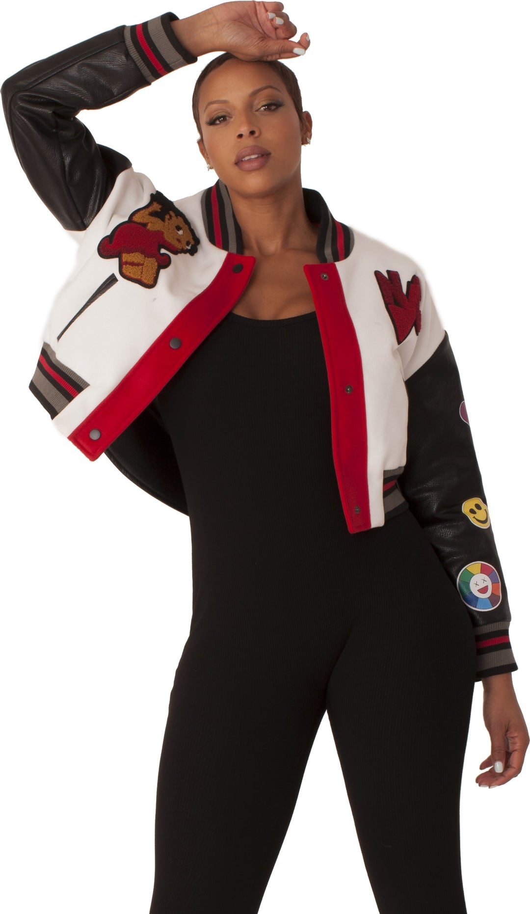 Betty Boop Varsity Crop Jacket - 82236