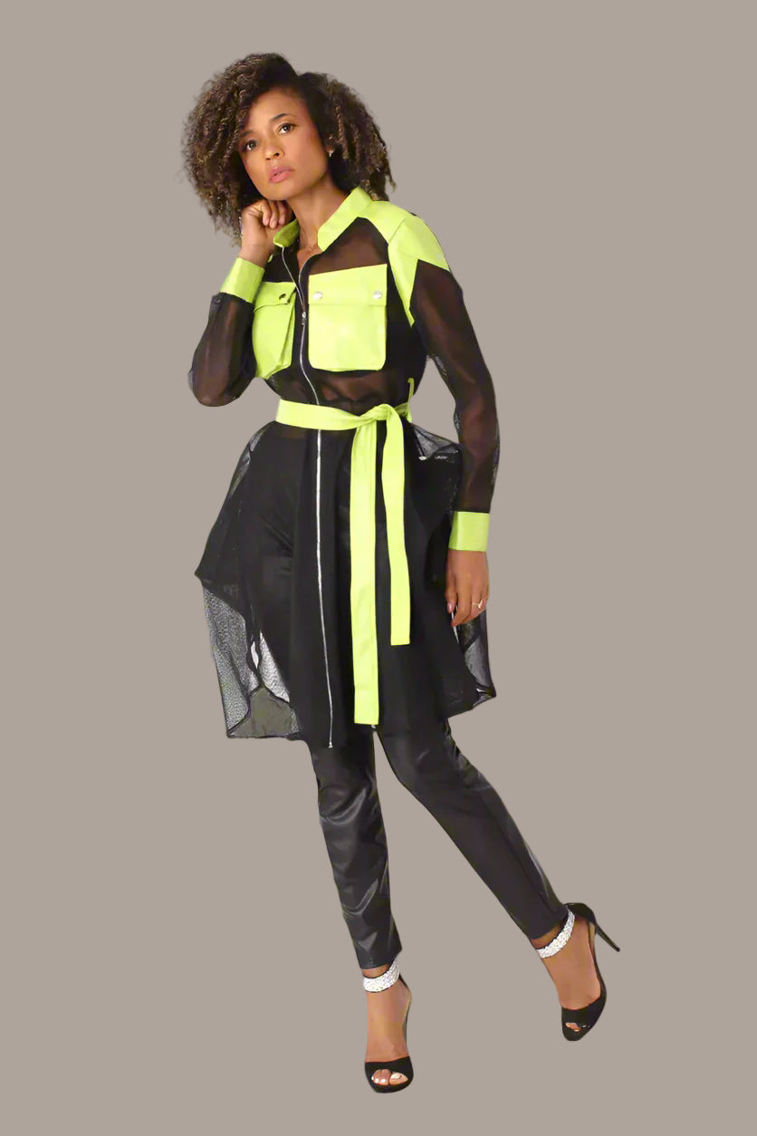 LIME/BLACK