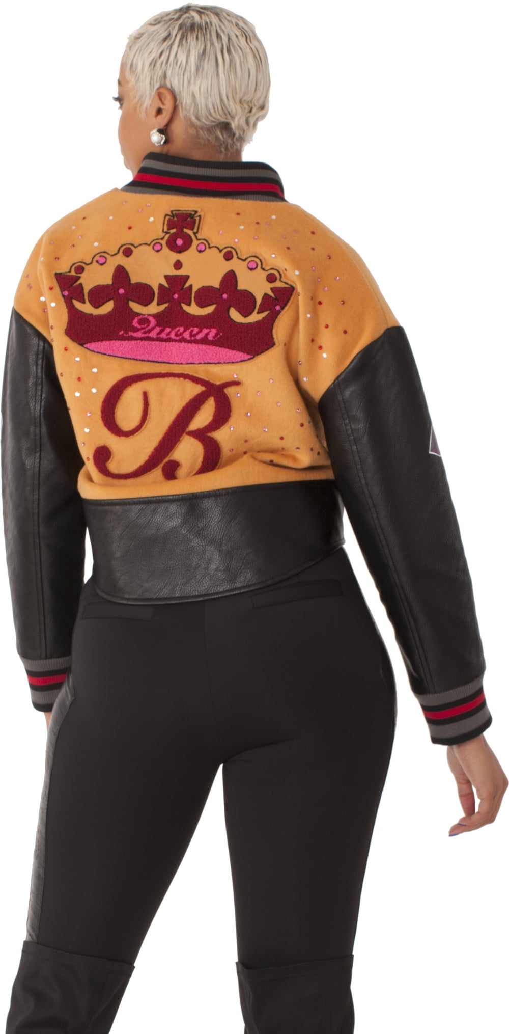 Betty Boop Varsity Crop Jacket - 82236