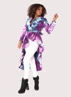 Belted Tie Dye Jacket -81815