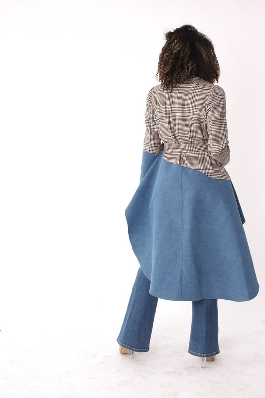 PLAID/DENIM