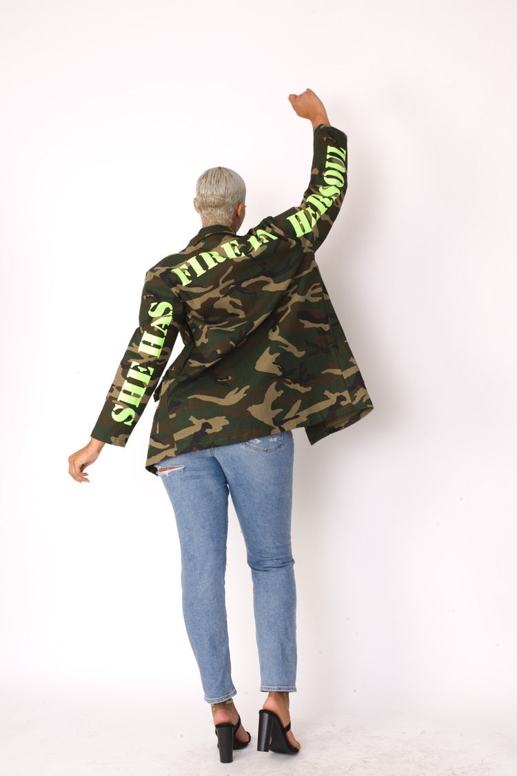 Camo Utility Jacket- 81887