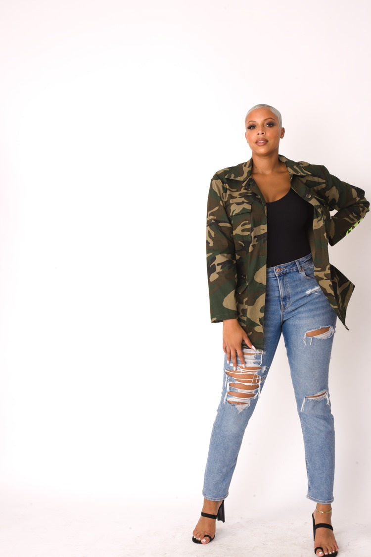 Camo Utility Jacket- 81887