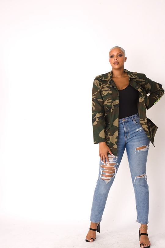 Camo Utility Jacket- 81887