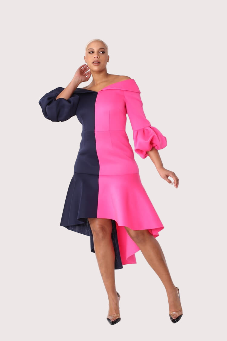 NAVY/FUCHSIA