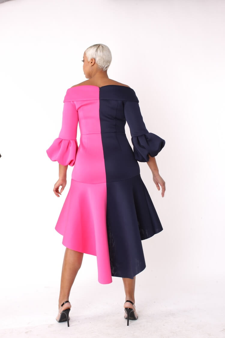 NAVY/FUCHSIA