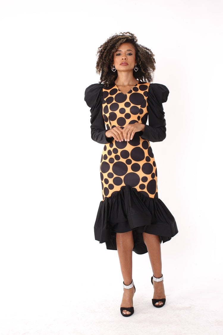 BLACK/MUSTARD