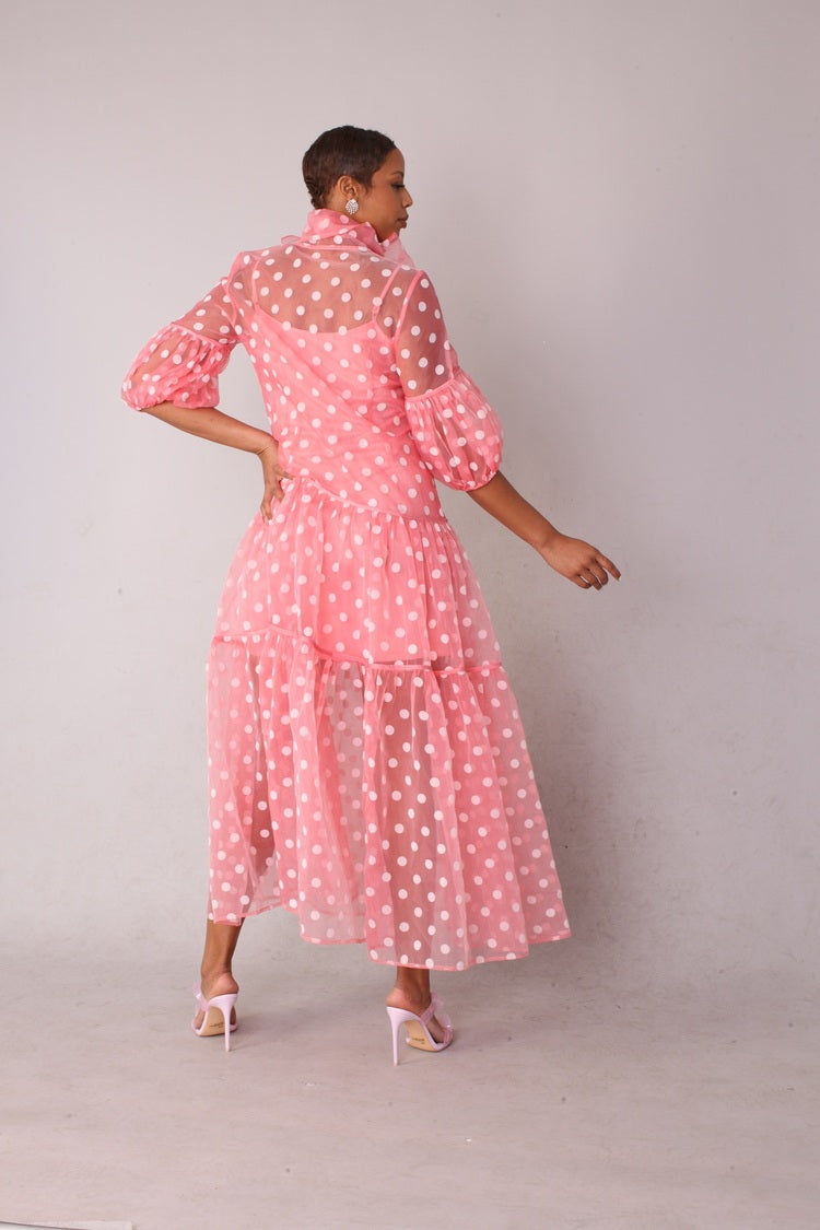 CORAL/WHITE