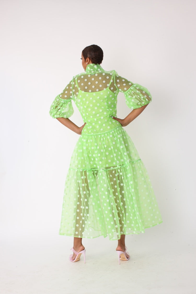 LIME/WHITE