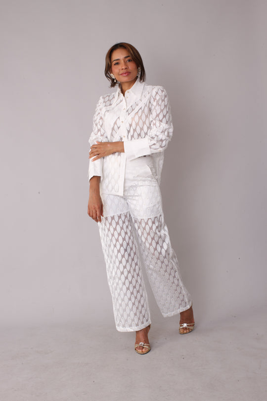 Eyelet Tulle Top - 82338
