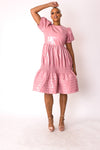 High Gloss Leather Dress - 81820