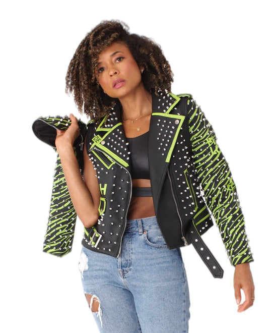 BLACK/LIME