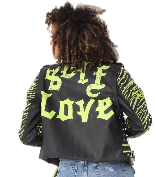BLACK/LIME