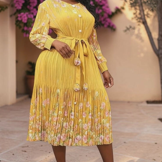 flourish-floral-pleated-midi-dress-83018-yellow-multi-front