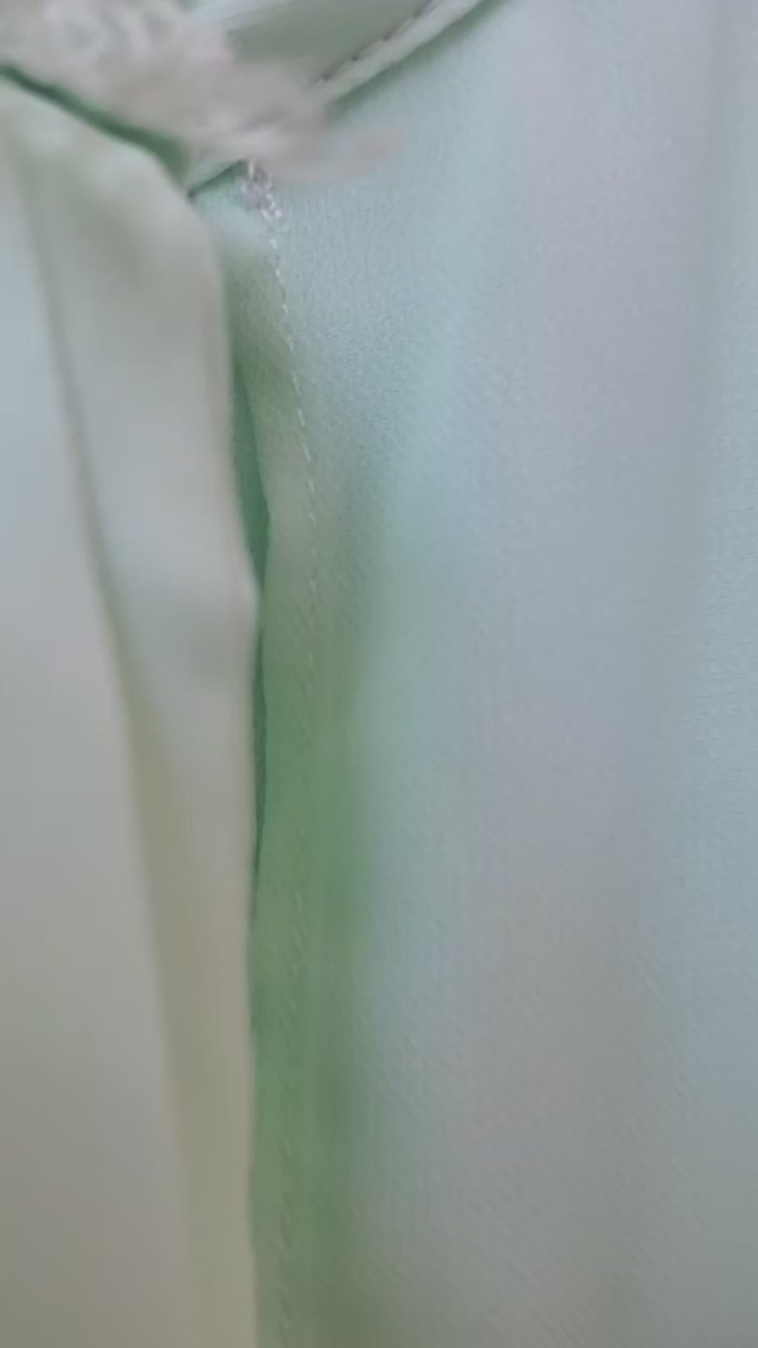 Lace Sleeve Blouse with Tie Neck -8513