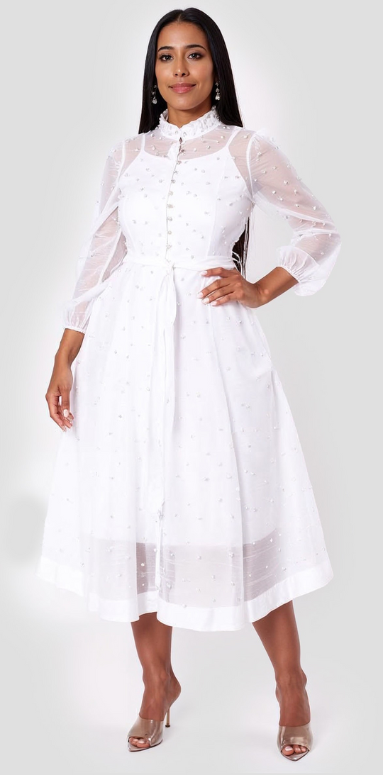 Spring Pearl Dress -82791